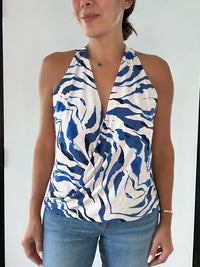 Veronica M Surplice Ity Top - Plus in oceana - women's tank top