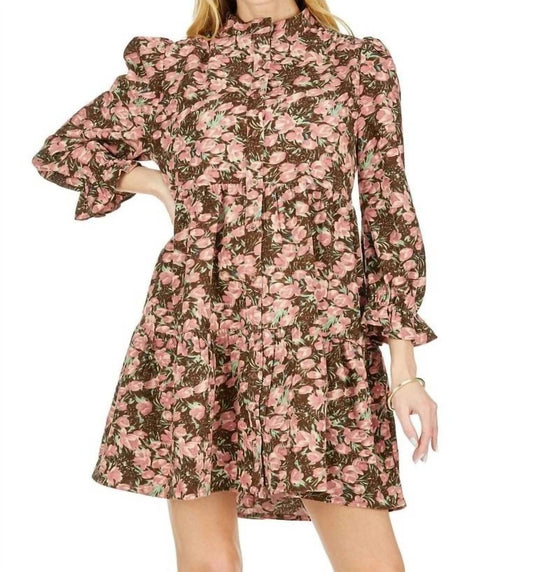 Joy Joy - Bloom Corduroy Tiered Dress