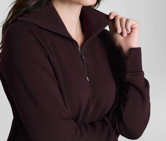 Spanx - Air Essentials Half Zip Sweatshirt