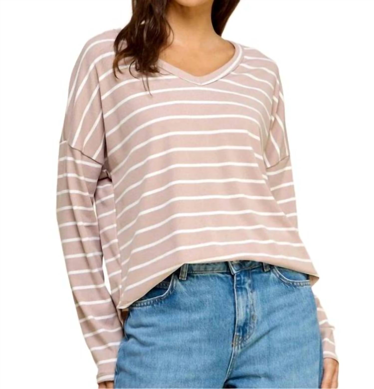 Les Amis - Basic Striped Top