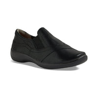 Ziera Women's Java Xf Sneaker in black lizard shine leather - women's sneaker