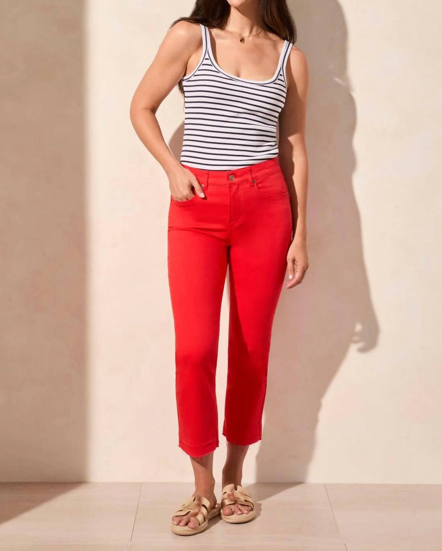 Tribal - Sophia Curvy 25" Flared Jeans