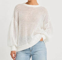 Pol - Oversized Open Knit Mesh Sweater