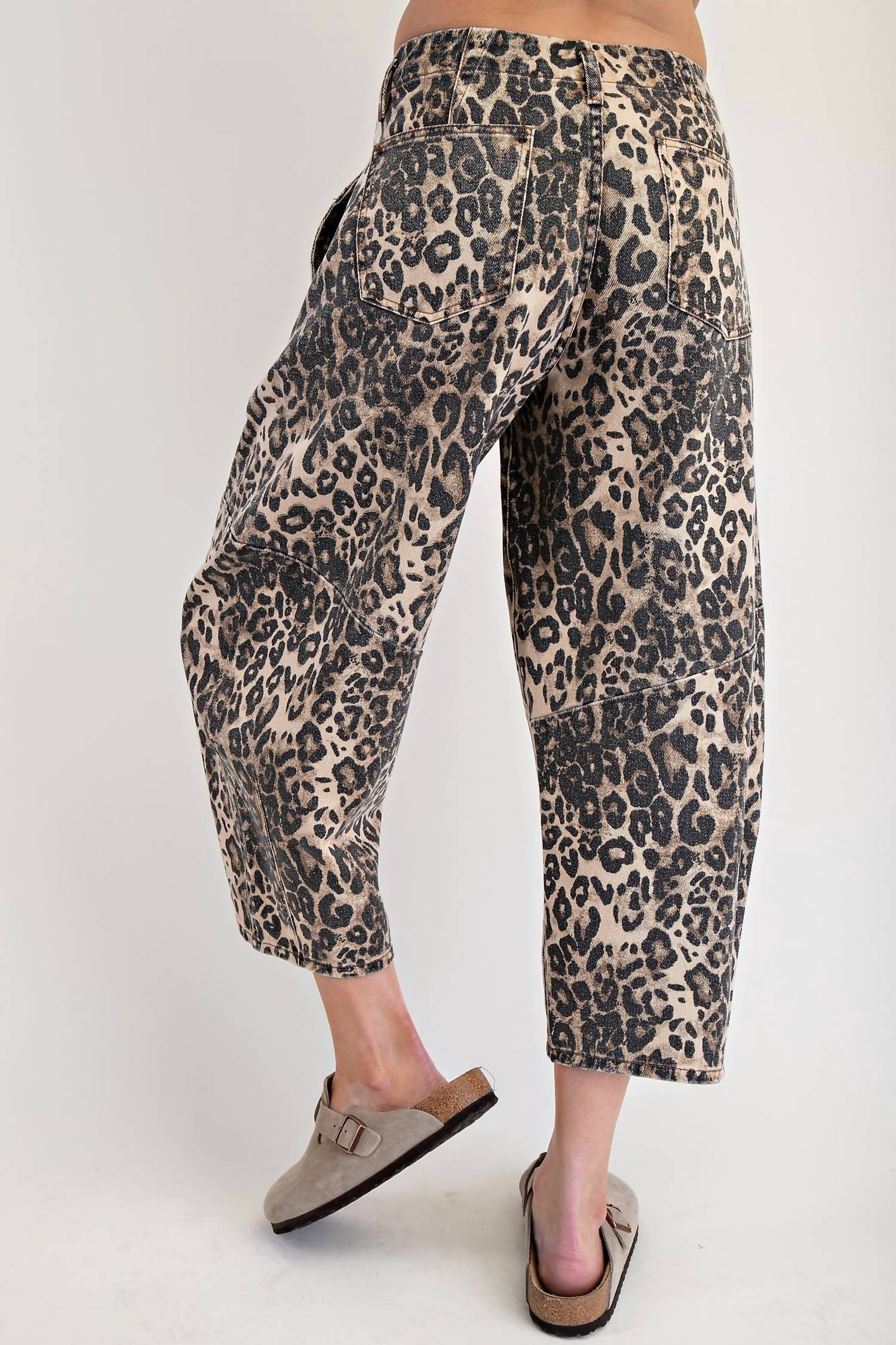 Easel - SHAKIRA BARREL PANTS
