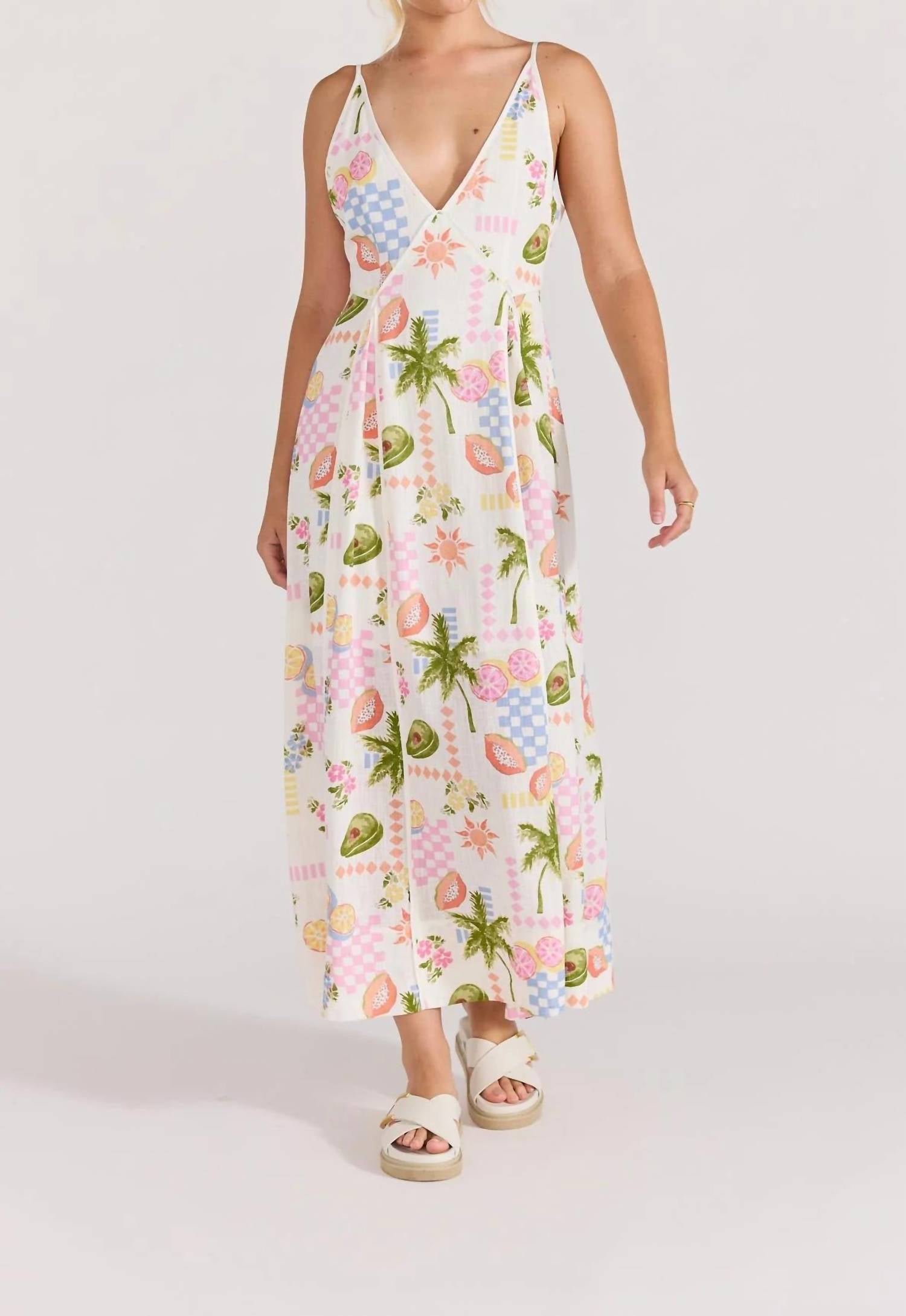 Minkpink - Gracie Panel Midi Dress