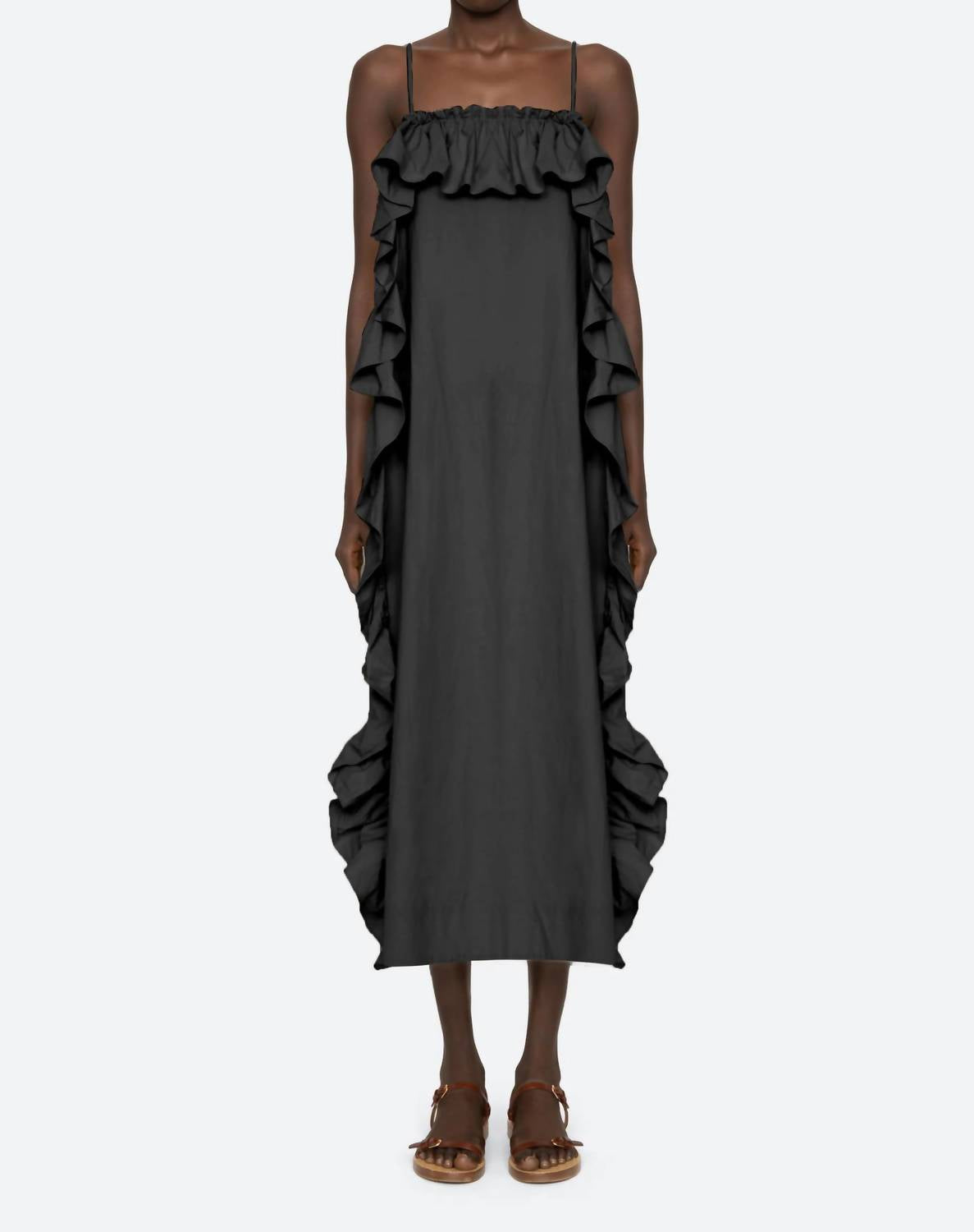 Sea - Lisette Ruffle Maxi Dress