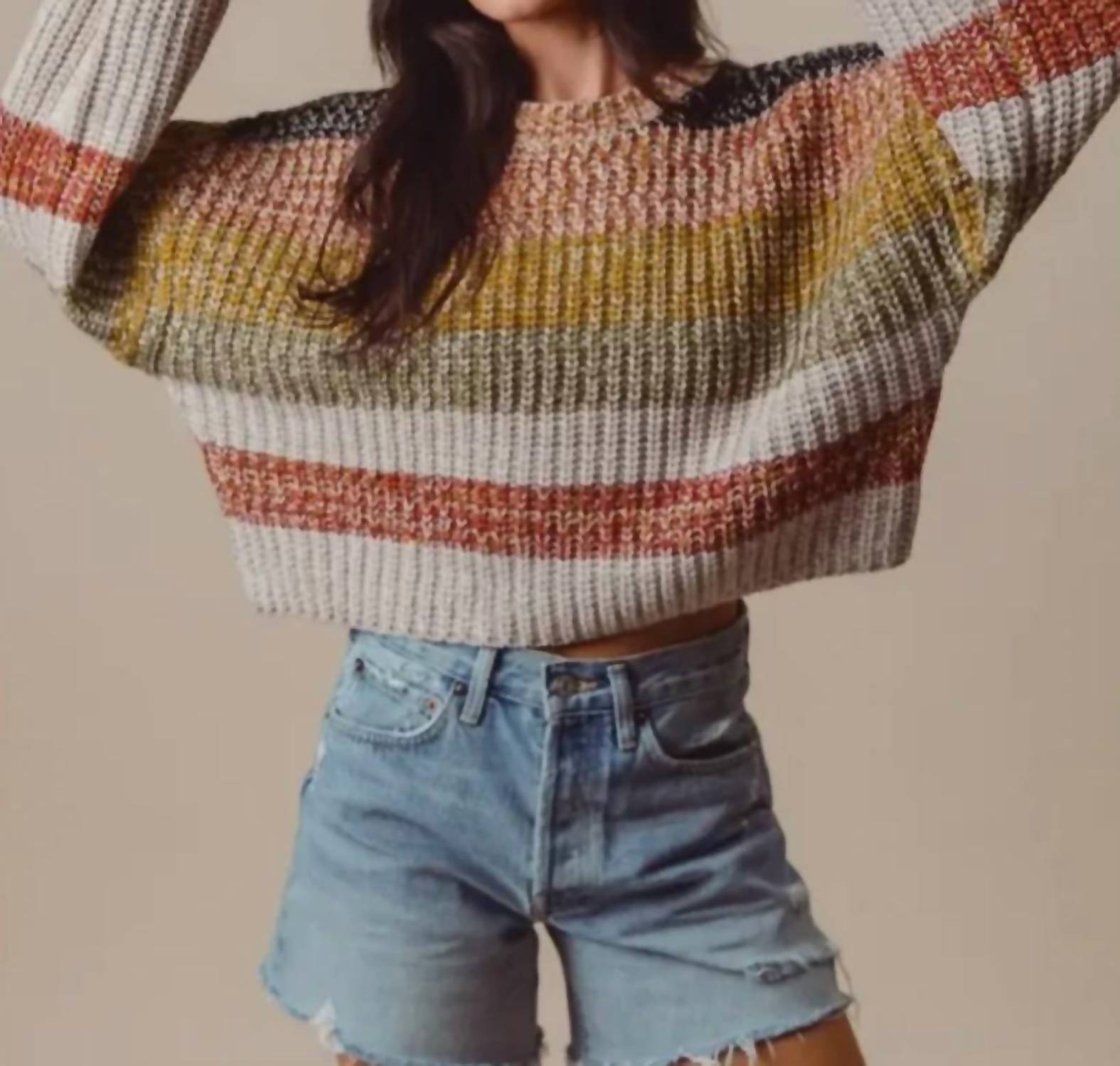 So Me - Peyton Striped Sweater