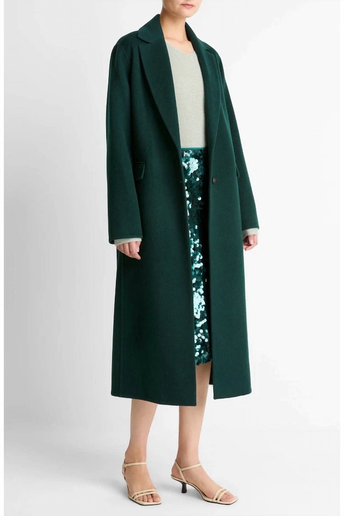Vince - WOOL BLEND COAT