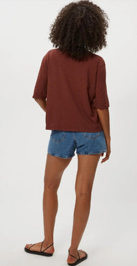 Michael Stars - Reid Slub Oversize Crewneck Tee