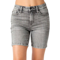 Judy Blue Women's Bermuda Shorts in gray - women's shorts