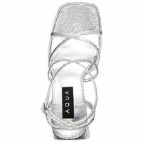 Aqua - Women's Chanc Strappy Platform High Heel Sandals