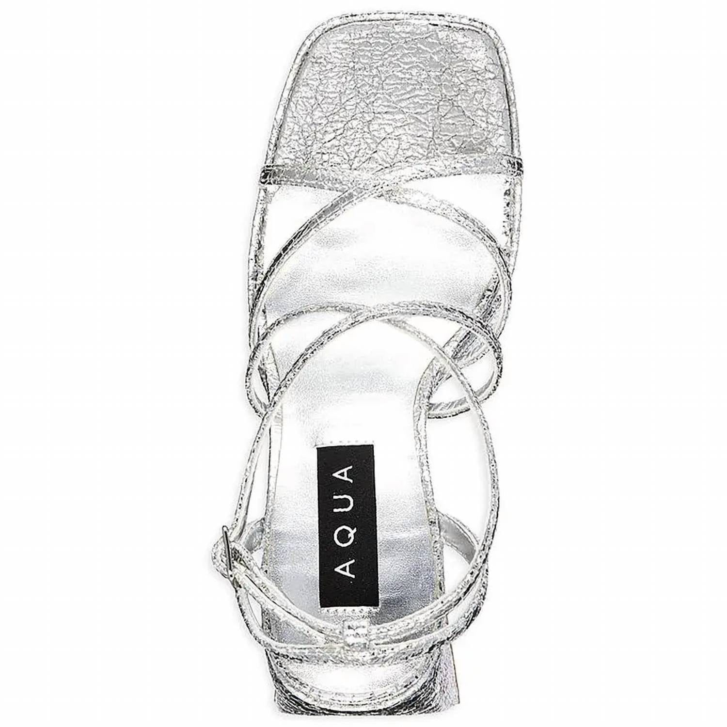 Aqua - Women's Chanc Strappy Platform High Heel Sandals