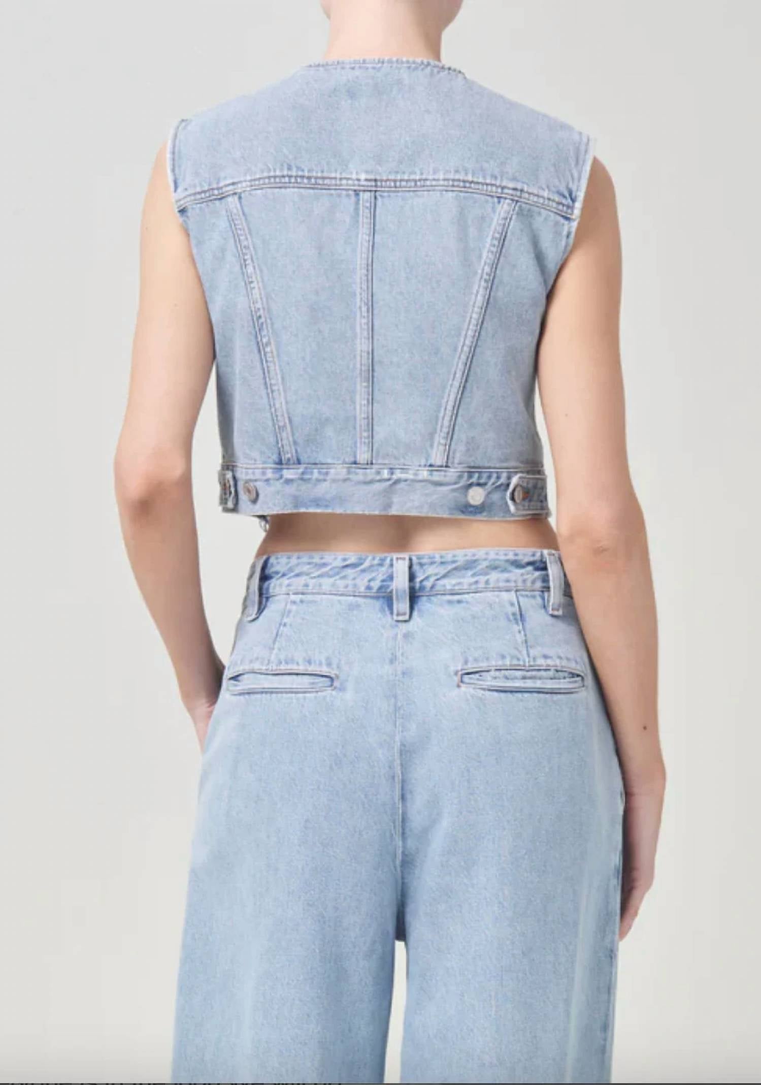 Agolde - Leo Collarless Vest