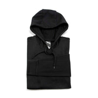 adidas Men's Lin Pullover Hoodie in black - men's shirt - alternate view
