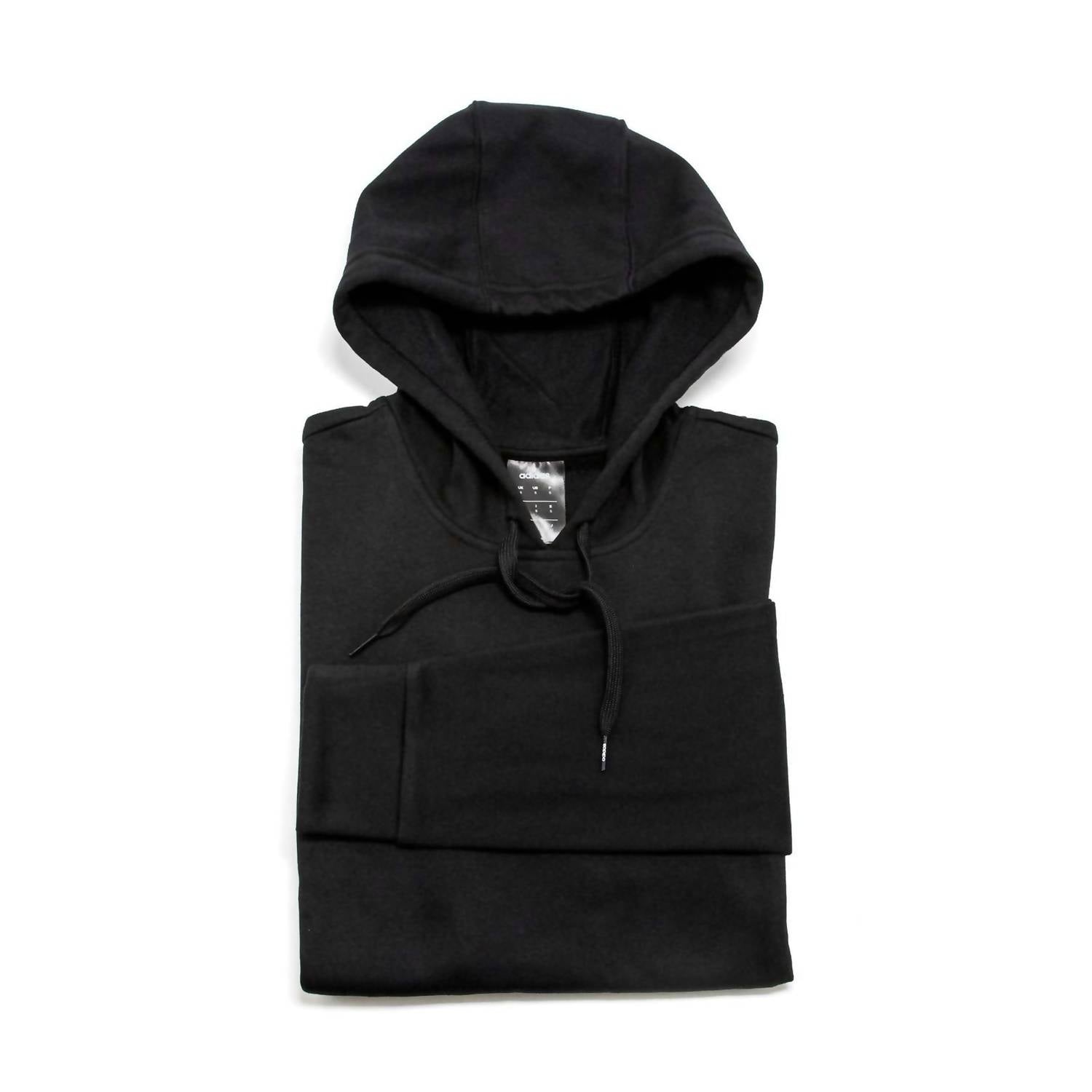 adidas Men's Lin Pullover Hoodie in black - men's shirt - alternate view