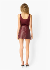 Cami Nyc - Cillian Genuine Leather Mini Skirt