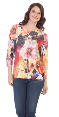 Jess & Jane - Sensation Ruffle Top