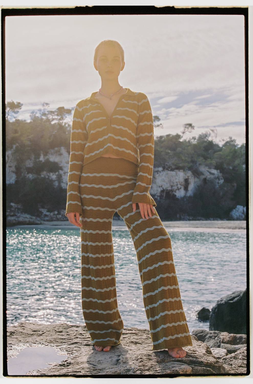 Ciao Ciao Vacation - Bella Knit Hope Flare Pants