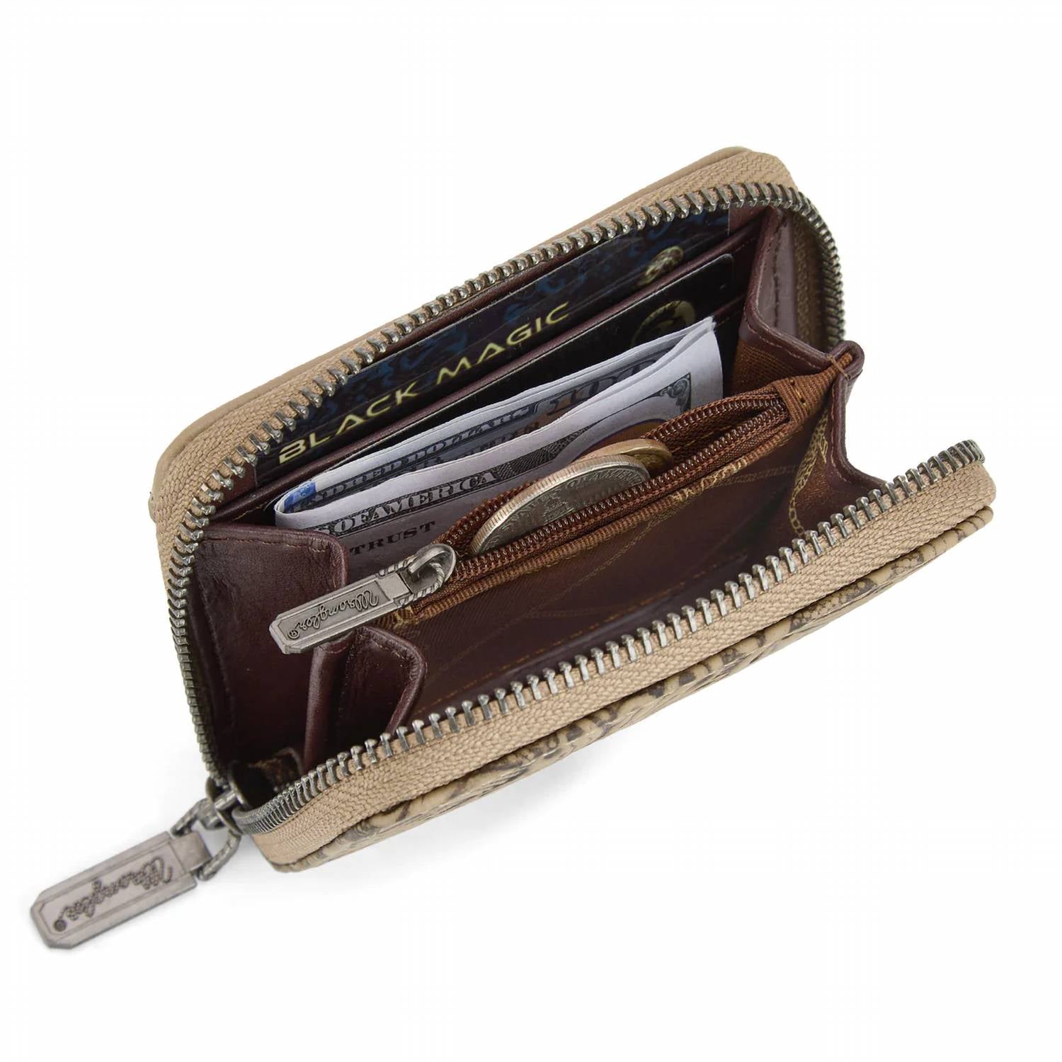 Wrangler - Tooled Zip-Around Wallet
