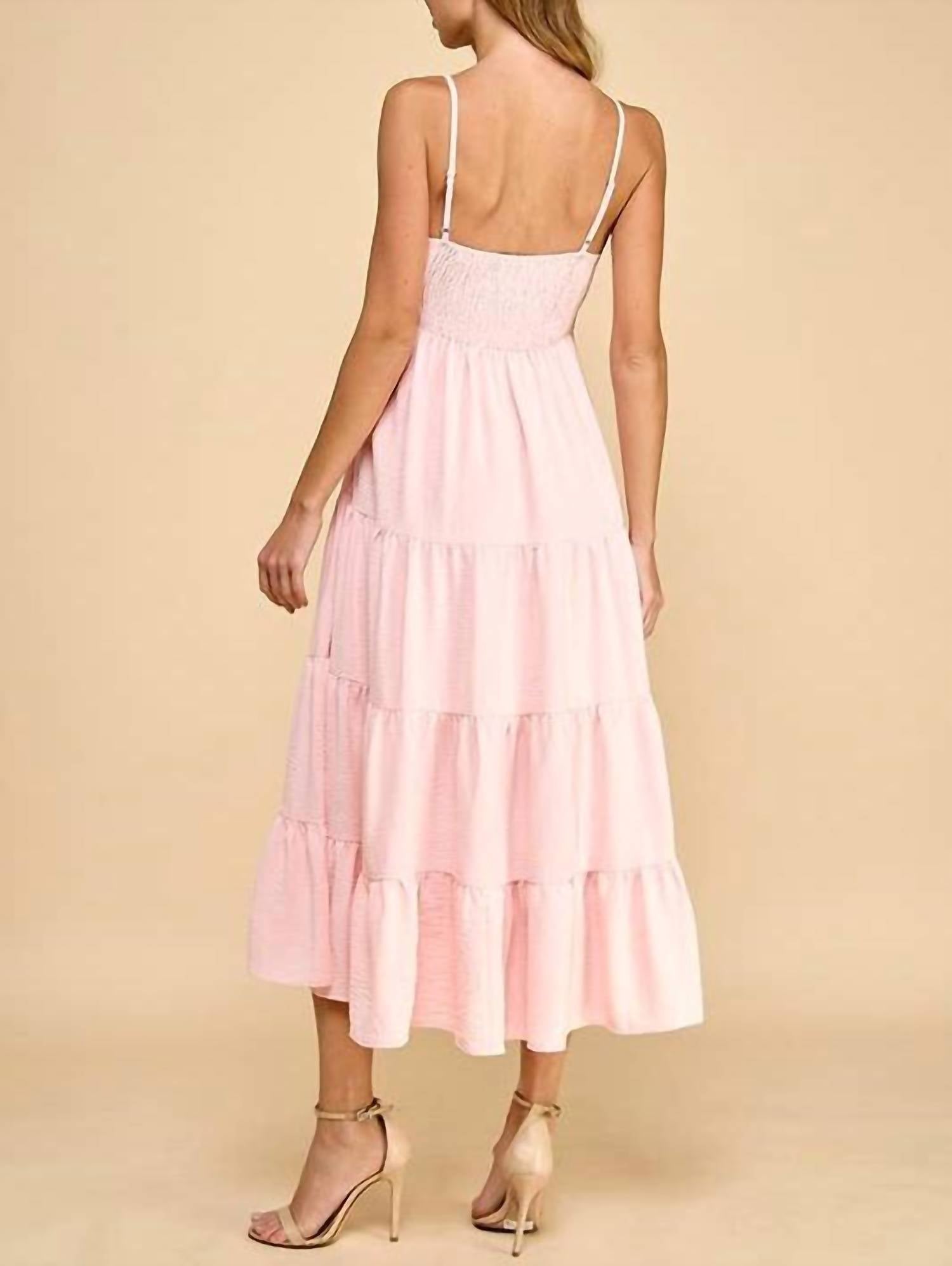 Tcec - Day Dreaming Bow Accent Dress