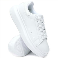 Berness Women's Platform Sneakers in white - women's sneaker - view 4