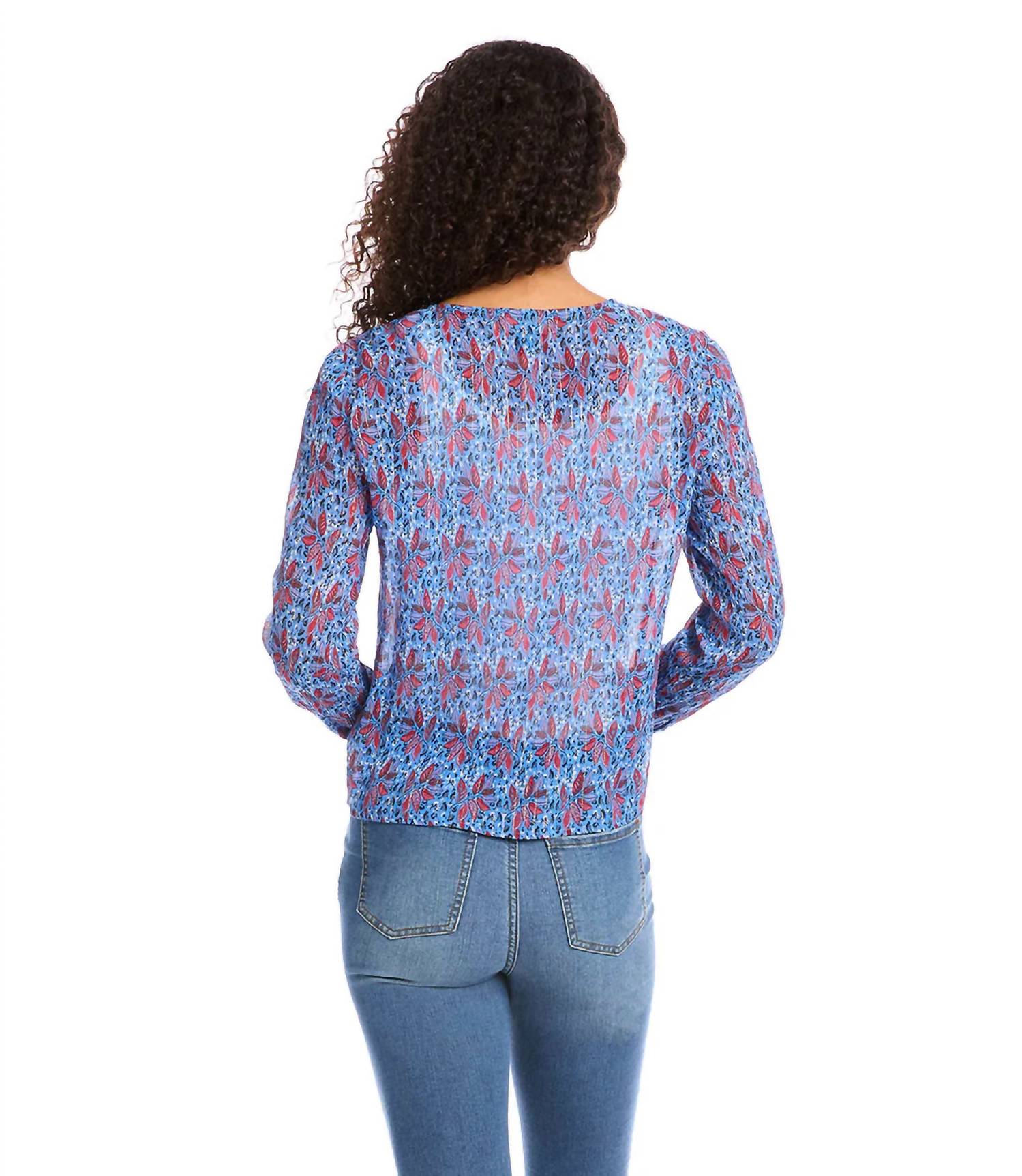Karen Kane - Ramona Tie-front Top