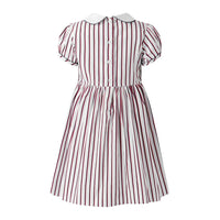 Rachel Riley - Girls' Sailboat Smocked Stripe Dress