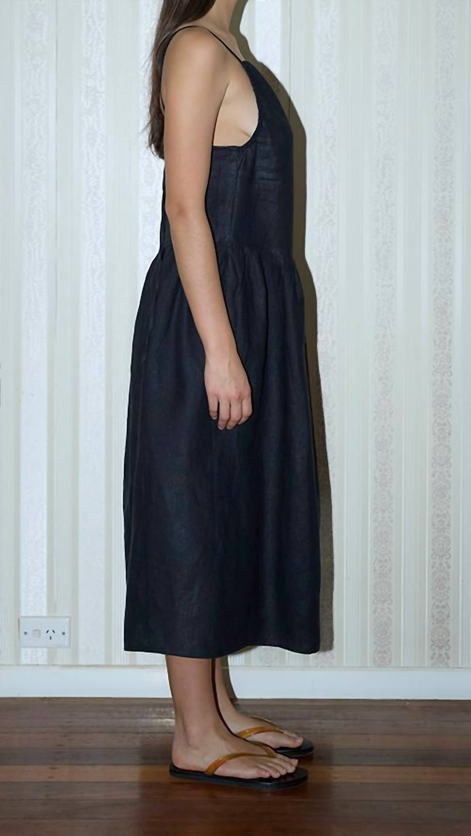 Deiji Studios - Gathered Halter Dress