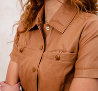 Central Park West - Chelsea vegan cropped jacket