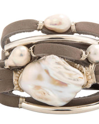 Taylor And Tessier - Women's Pearl Shred Bracelet
