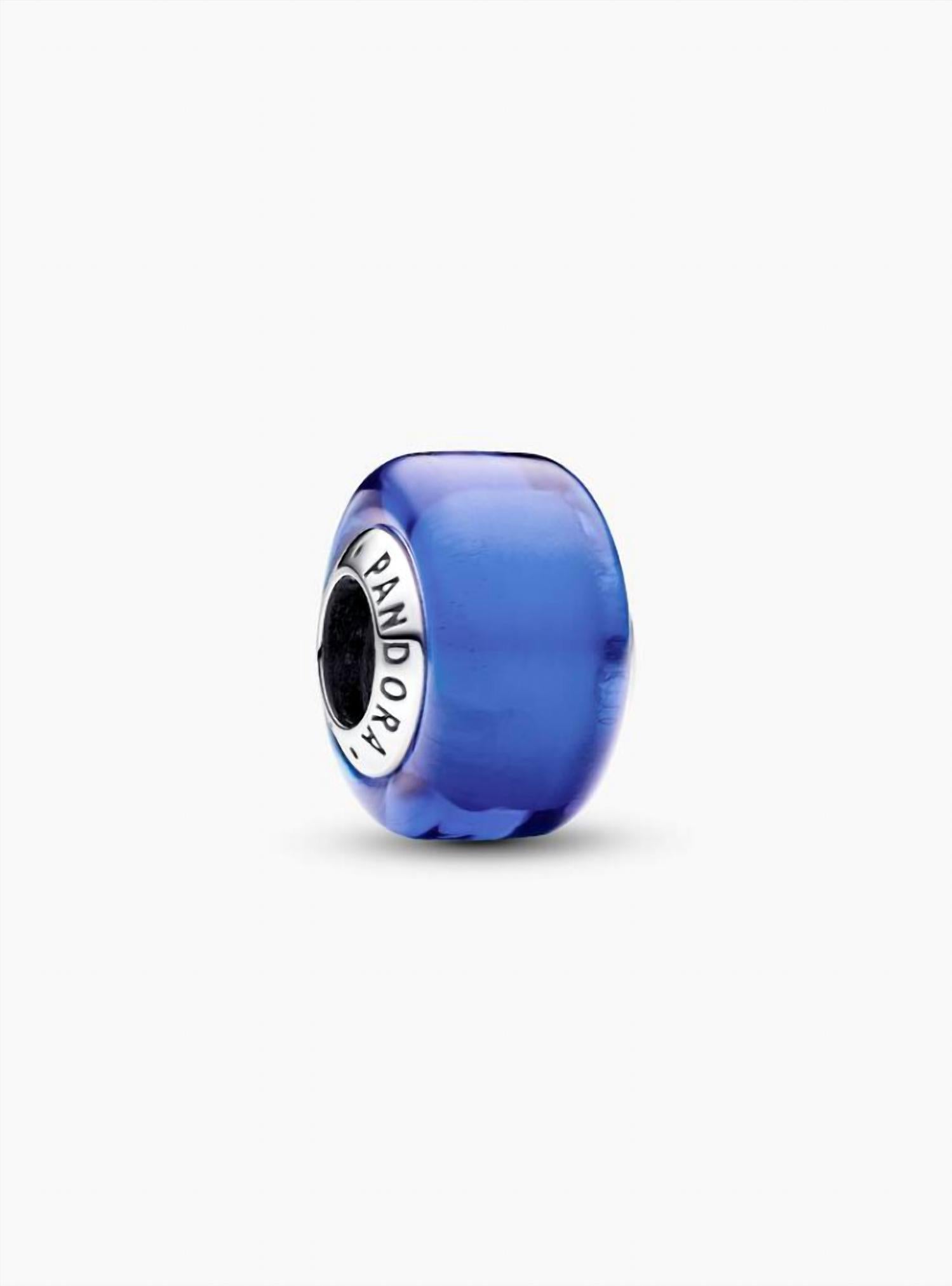Pandora Women's Mini Murano Glass Charm in blue - women's jewelry