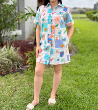 She + Sky - By The Sea Polo Mini Dress