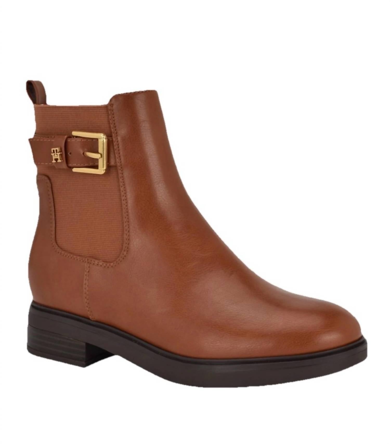 Tommy Hilfiger Women's Baylon Casual Chelsea Booties in natural - women's shoe