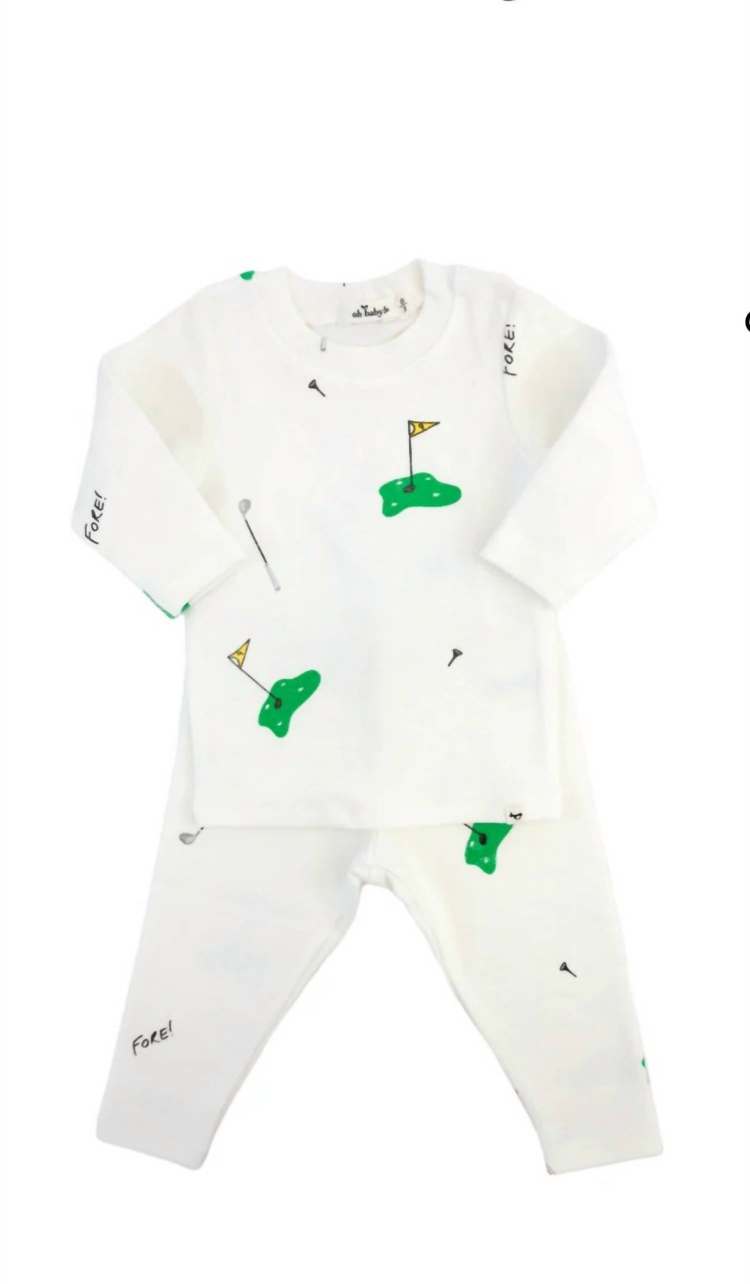Oh Baby! - Boy's Pajama Set