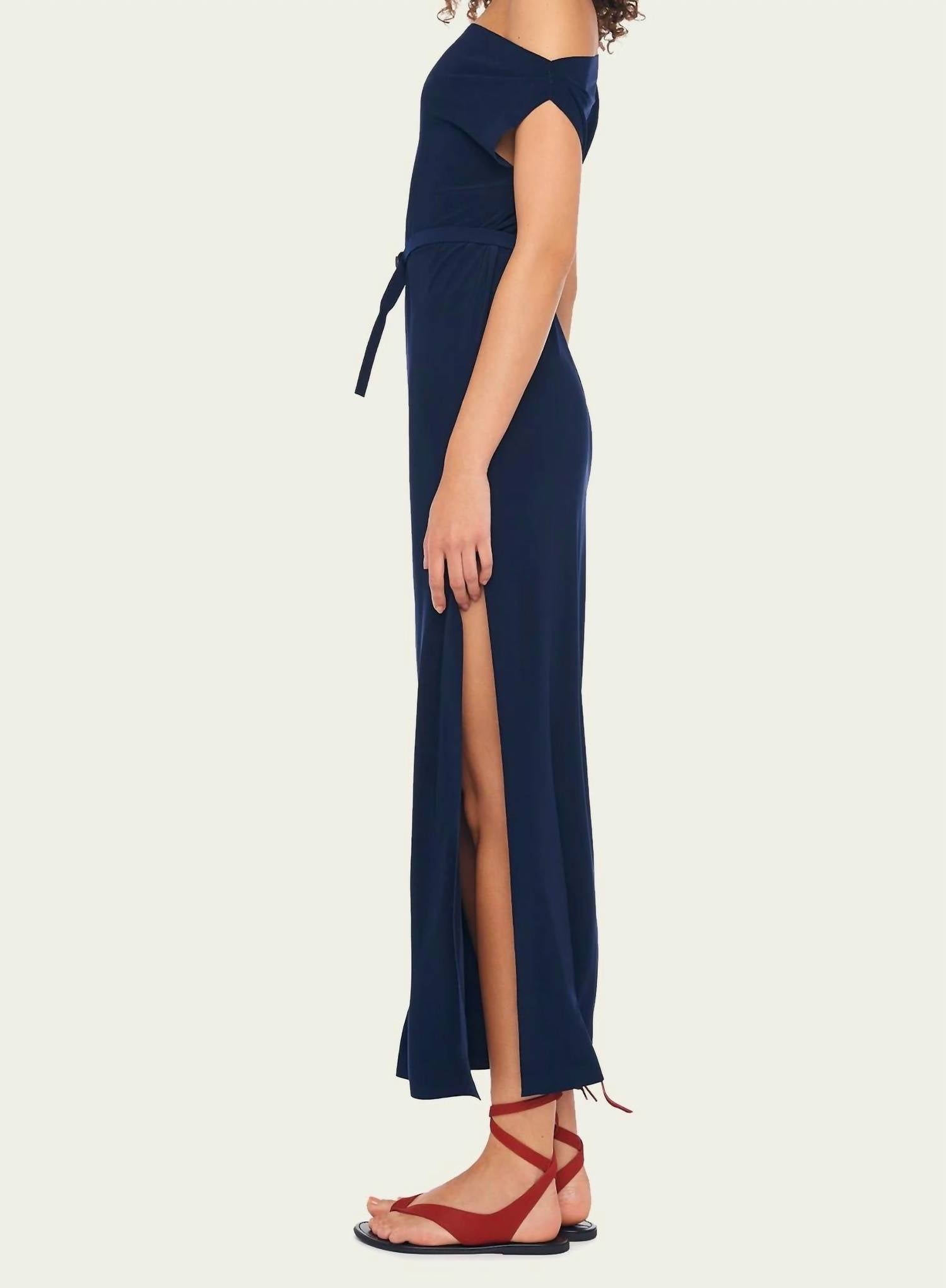 Norma Kamali - Drop Shoulder Gown