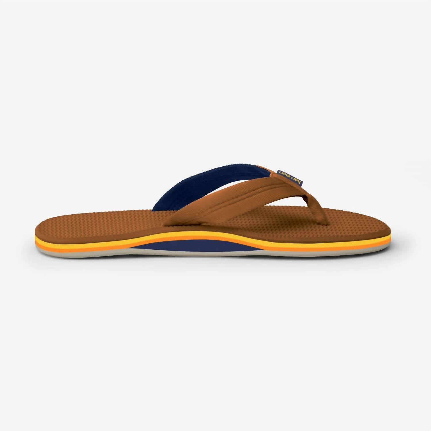 hari mari Men's Dunes Flip Flops in tobacco - men's sandal