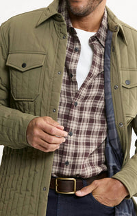 Jachs New York - Long Sleeve Quilted Tech Ripstop Jacket