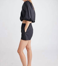 Self Contrast - Zelle Peasant Top