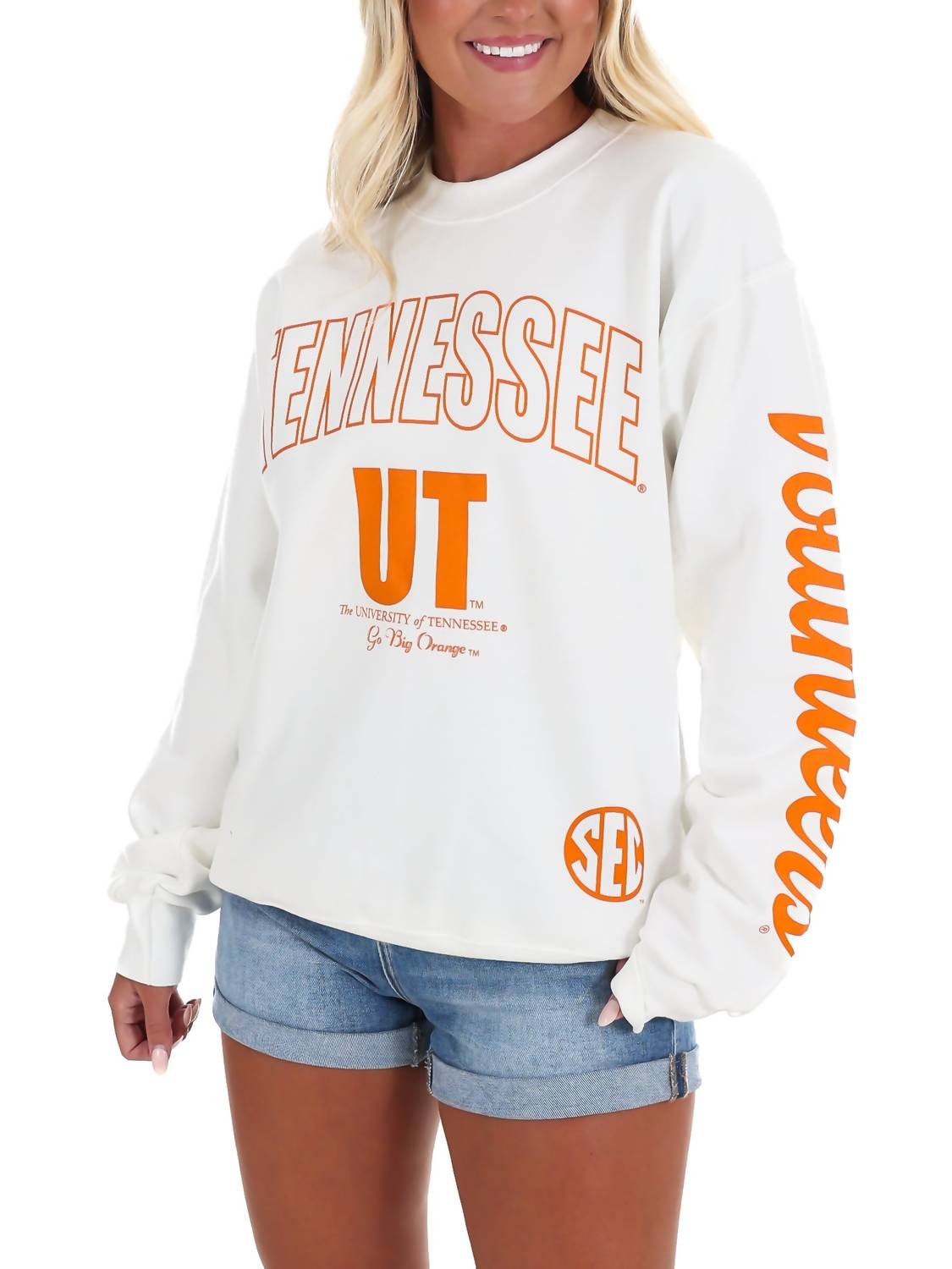 Livylu - Tennessee Vols SEC Sporty Sweatshirt