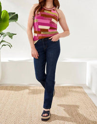 Tribal - Eco Friendly Sophia Straight Leg Jeans - Petite
