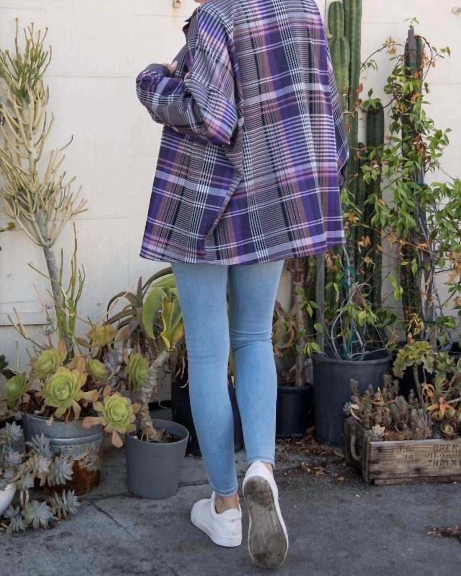 Ellis - Plaid Shacket