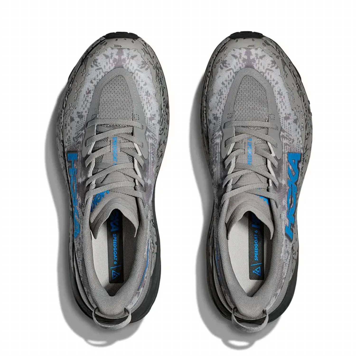 Hoka Men's Speedgoat 6 Trail Running Shoes in galactic gray - men's shoe - view 5