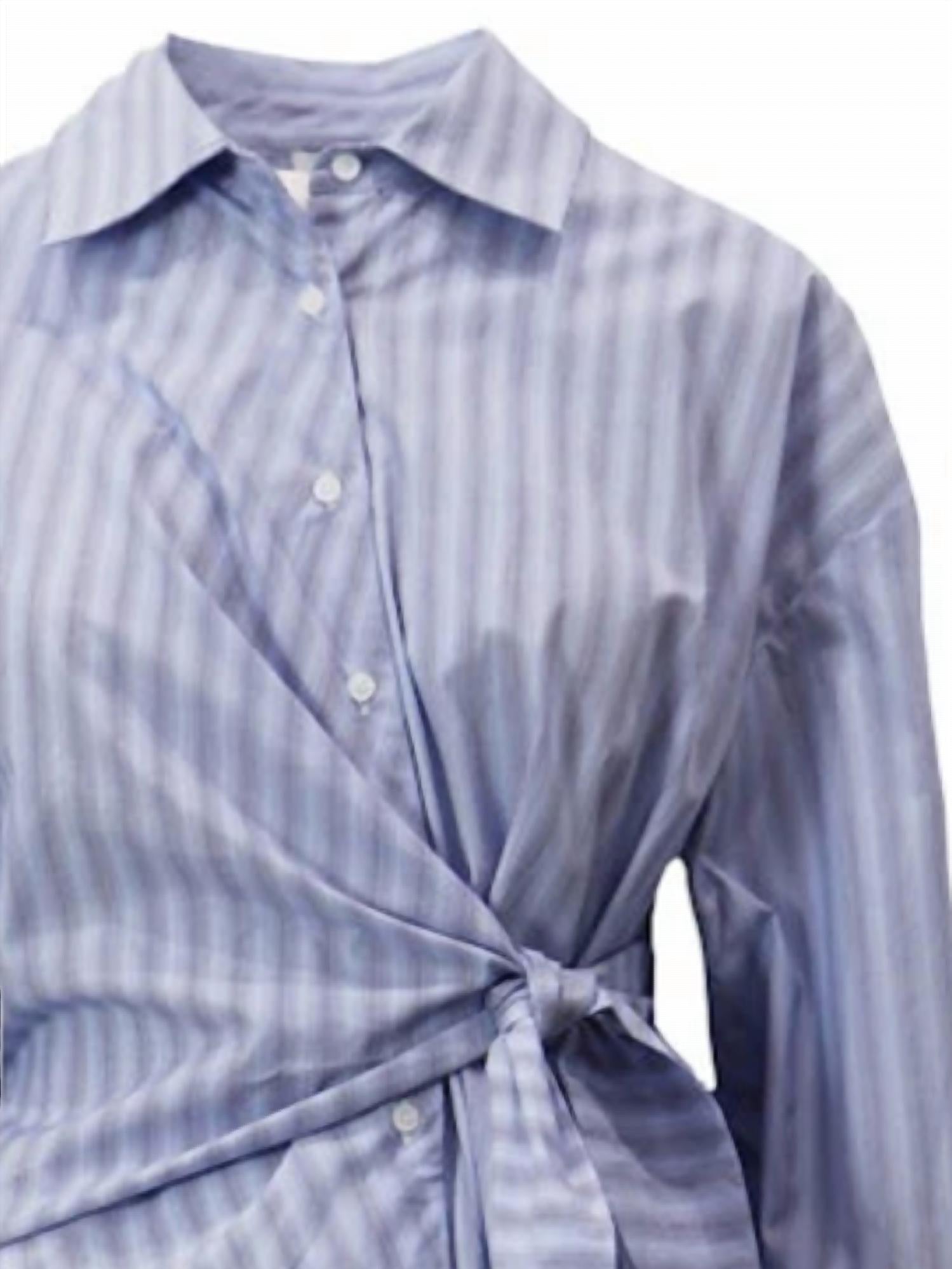 Lucy Paris - Women's Nessa Tie Button Down Top