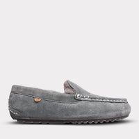 Lamo Women's Callie Slip-on Moccasin in charcoal - women's shoe
