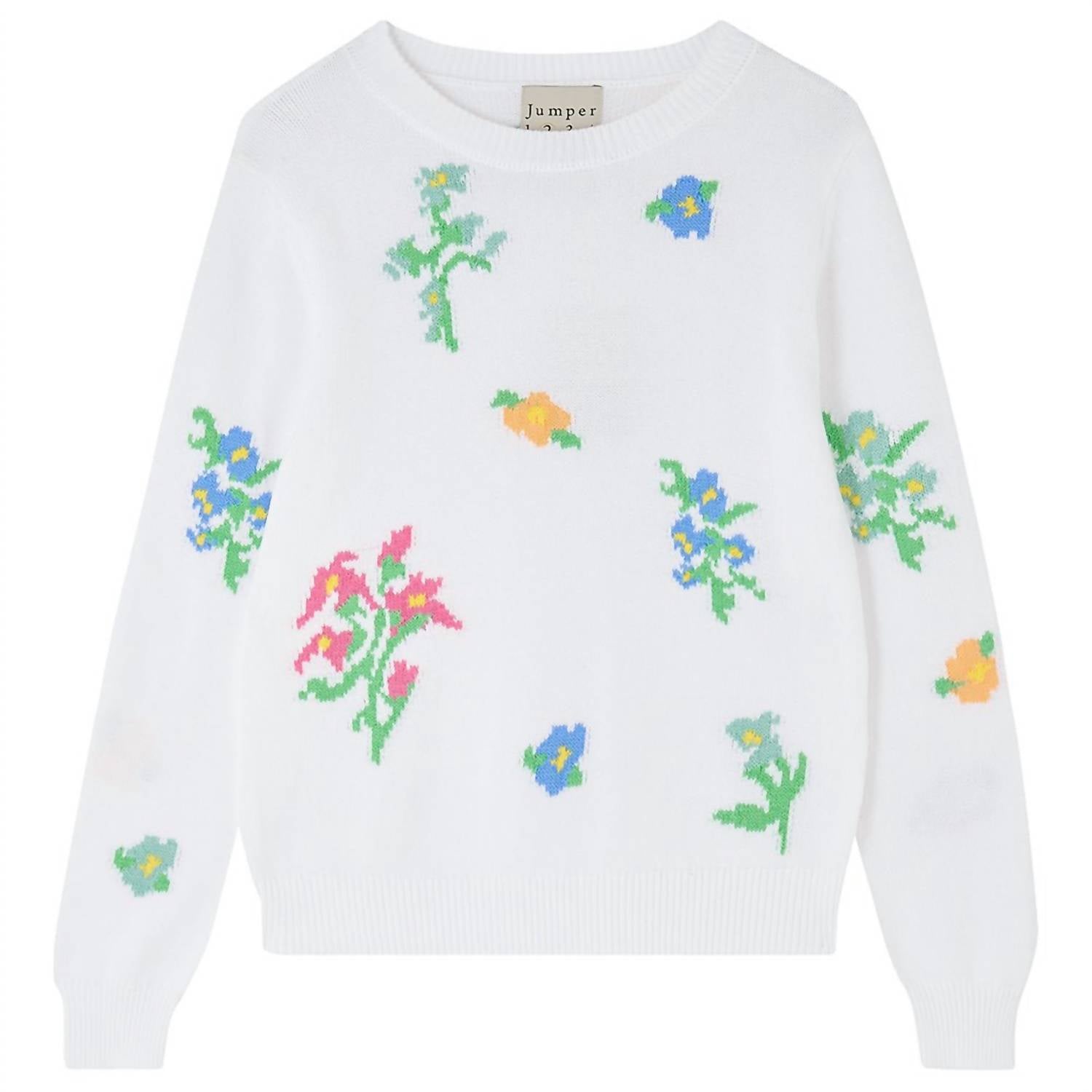 Jumper1234 - Flower Crew Sweatshirt