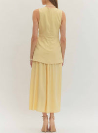 Entro - Two Piece Look Midi Dress