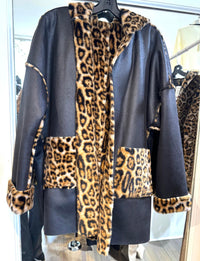 Frank Lyman - Women's Reversible Leather Jacket