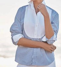 Frank & Eileen - Tuxedo Relaxed Tuxedo Button-up Shirt