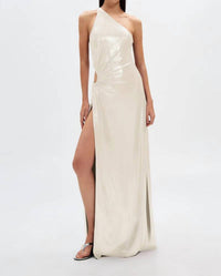 Misha - Sabine Foil Jersey Dress