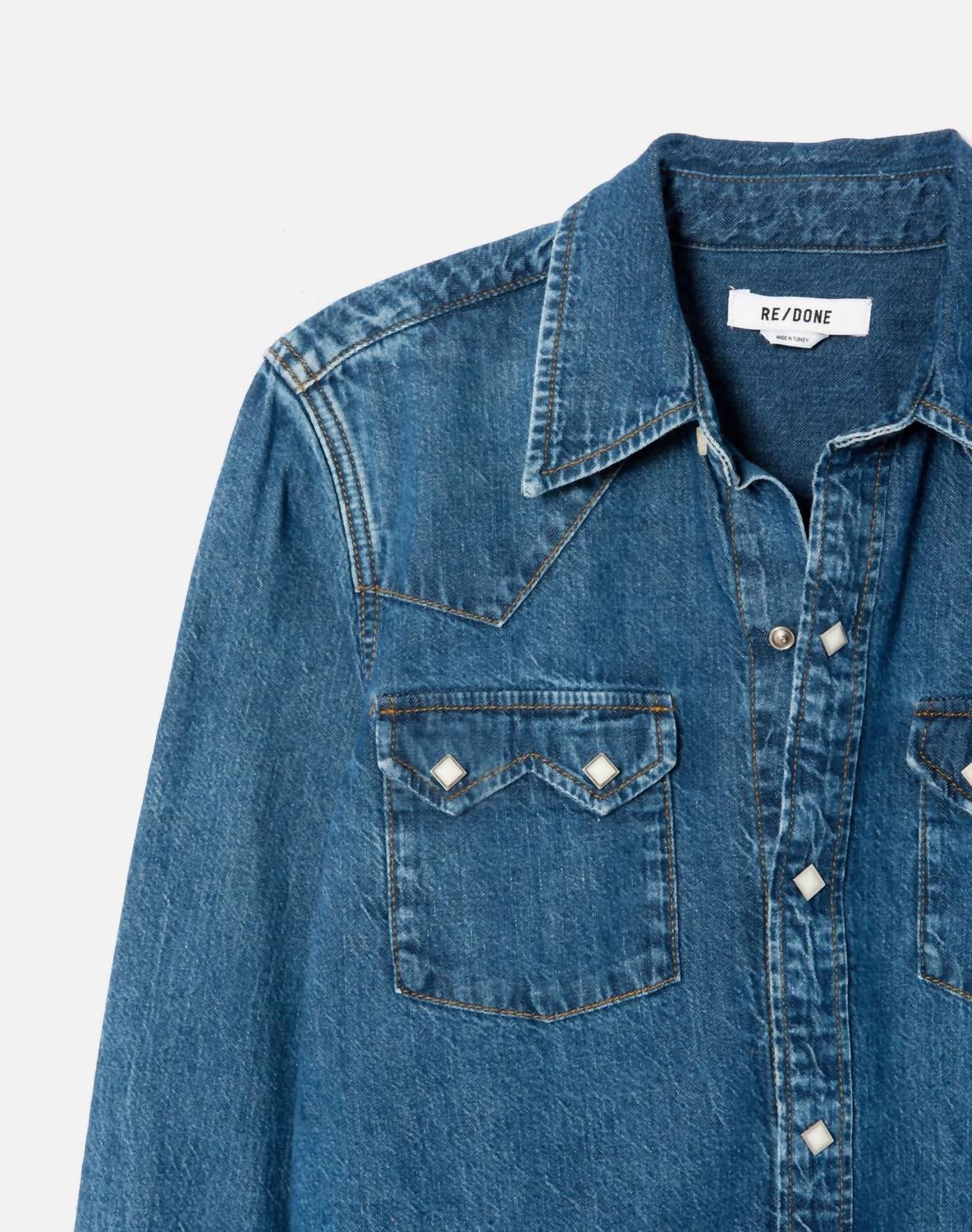 Re/Done - 50s Sawtooth Western Shirt